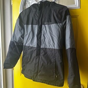 Columbia Youth Black and Gray Winter Jacket